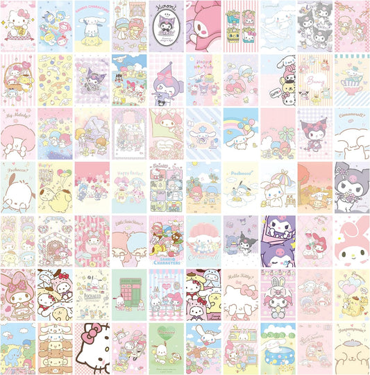 Hello Kitty and Friends - Collage Cards ($100 each)