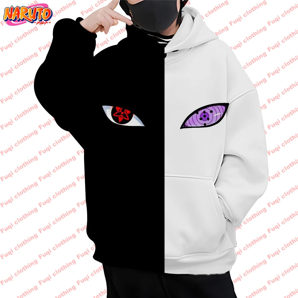 Naruto - Sharingan Rinnegan Style - Hoodie (Small and Large)