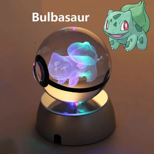 Pokemon - Bulbasaur - 3D Crystal ball