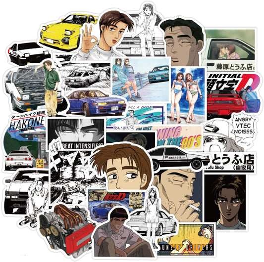 Initial D - Stickers - $50 each