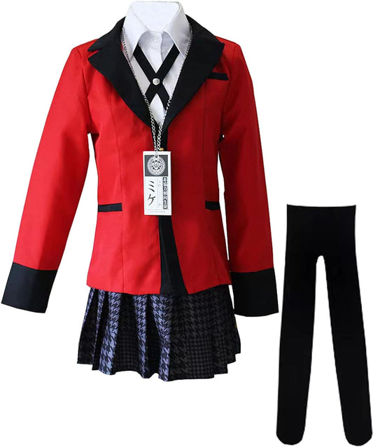 Kakegurui - Yumeko Jabami - Uniform Cosplay