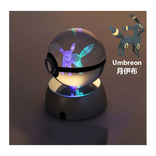 Pokemon - Umbreon - 3D Crystal ball