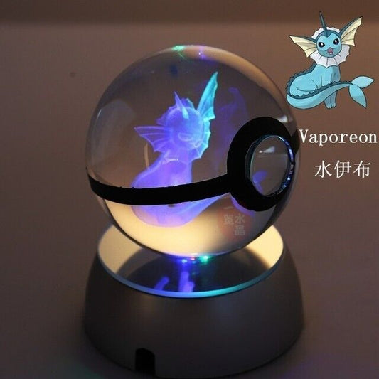 Pokemon - Vaporeon - 3D Crystal ball