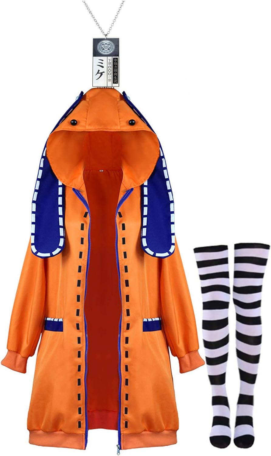 Kakegurui - Runa Yomozuki - Cosplay Costume Hoodie