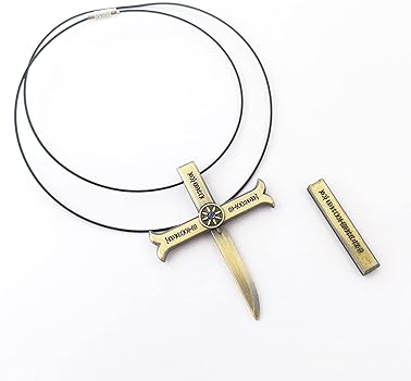 One Piece - Mihawk (Gold) - Necklace