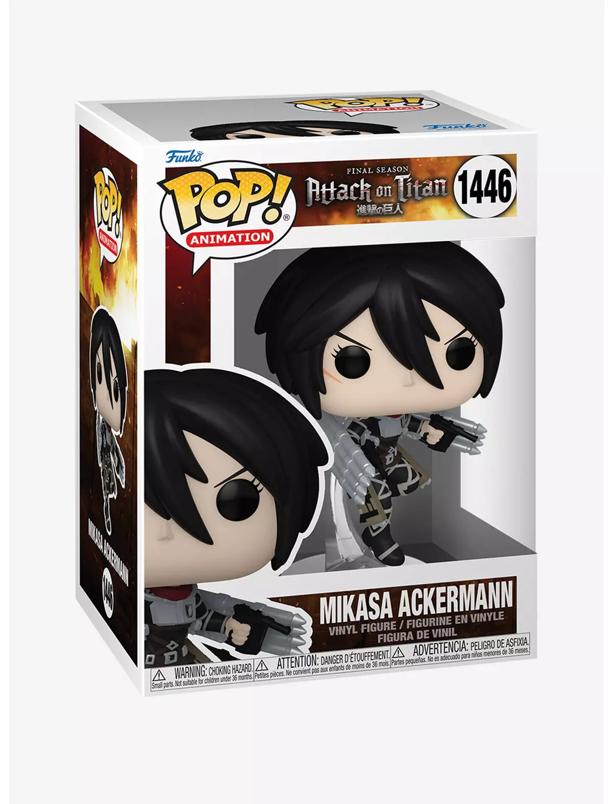 Attack on Titan (Final Season) - Mikasa Ackermann - Funko pop
