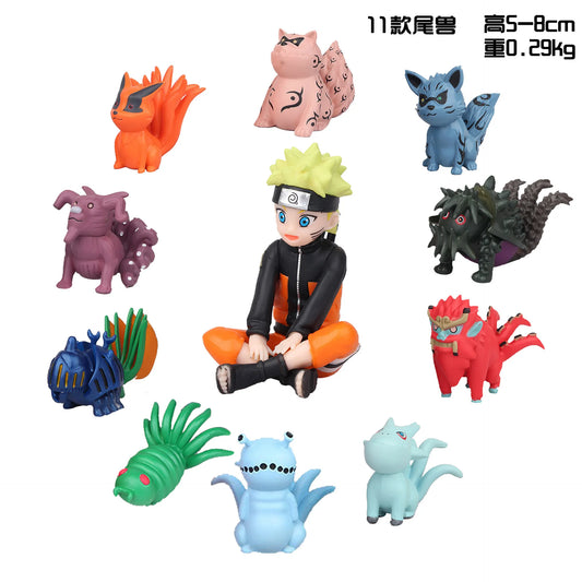 Naruto - Naruto and 9 Tail Beasts Set