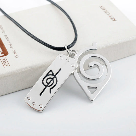 Naruto - Leaf Symbol & Headband - Necklace