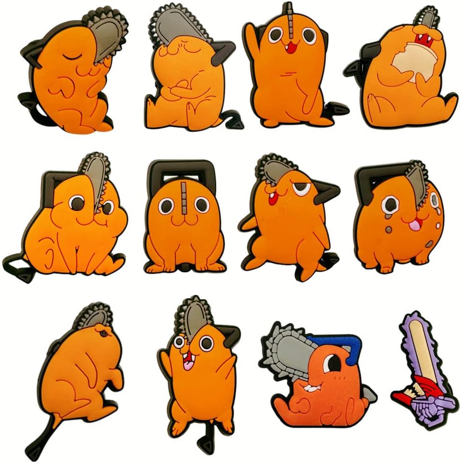 Chainsaw Man - Pochito - Crocs Jibbitz ($150 each)