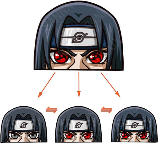 Naruto - Itachi - 3D Car Sticker