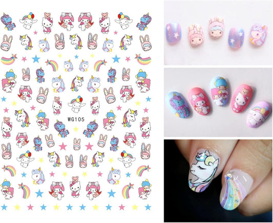 Kawaii - Nail Stickers set