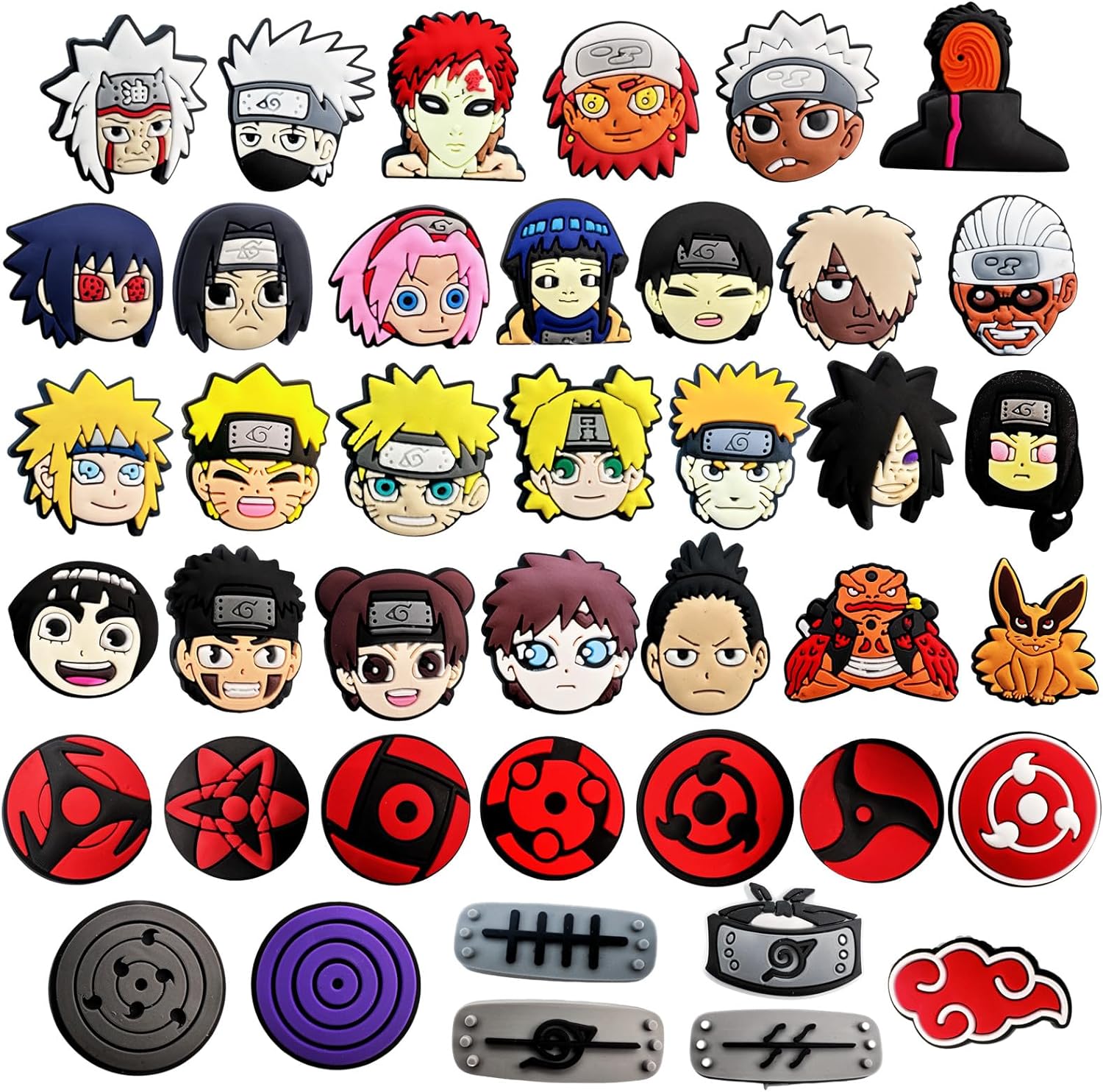 Naruto - Crocs Jibbitz ($200 each) – The Anime Merchant