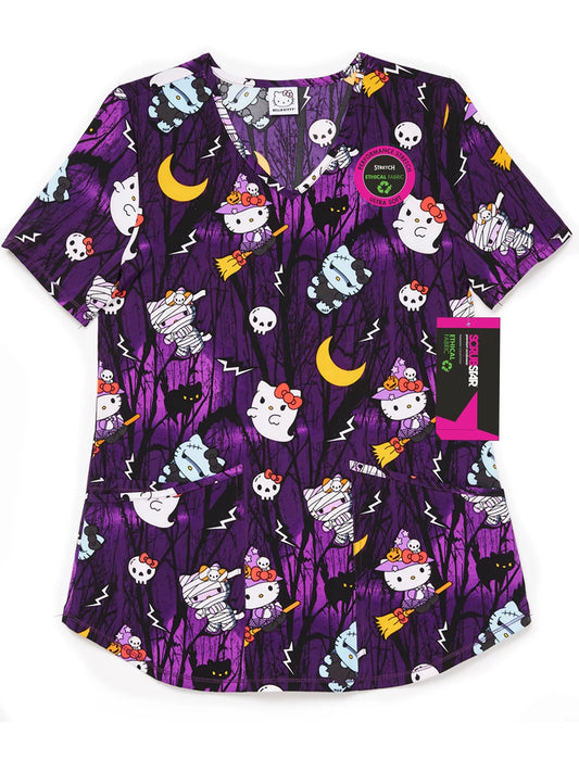 Hello Kitty - Halloween - Scrubs